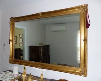 Large decorative mirror