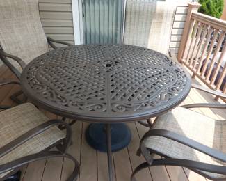 Outdoor patio set