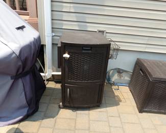 Outdoor storage cooler