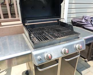 Weber bbq (natural gas hook-up)
