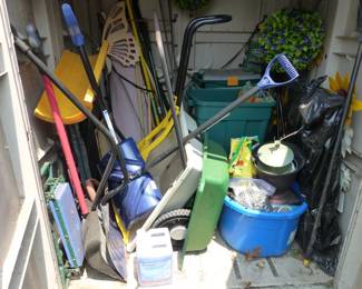 Contents of shed
