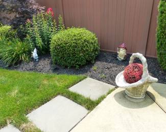 Planter, outdoor statuary