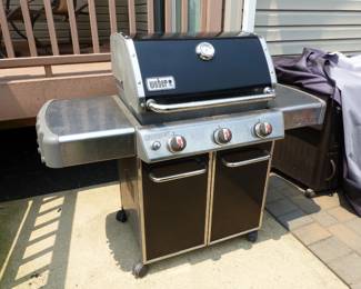 Weber bbq (natural gas hook-up)