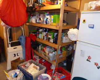 Basement with lots of assorted things!!