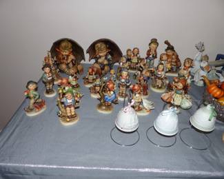 Hummels, Lladros, Royal Doulton figurines & other bric-a-brac