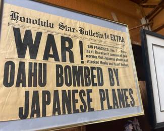 December 8, 1941 newspaper 