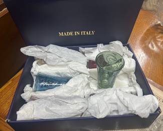 Set glasses in original box