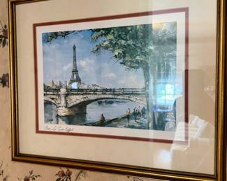 VIntage matted lithographs