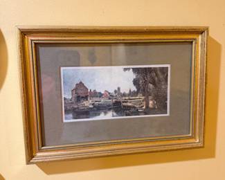 Vintage lithograph