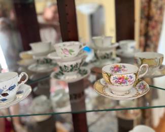 English teacup collection
