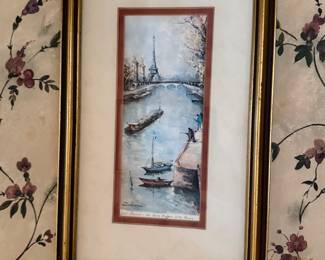 Oriental style lithographs