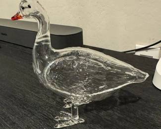 Grey Goose 50 year anniversary Glass Goose