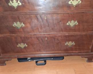Also English mahogany Georgian period..original English  hardware. 