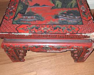 Chinese  antique table ask