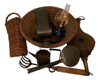 212 - Antique Country Primitives Lot