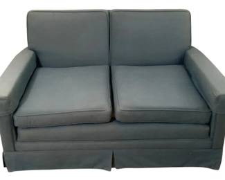 454 - Gray Upholstered Love seat 30"x54"x36"