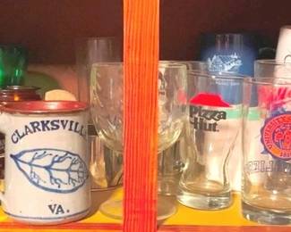 49 - Cabinet Lot of Assorted Mugs & Glasses