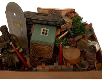 162 - Assorted Items (Description): Tray lot of assorted items.