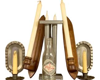 301 - Assorted Candle Holders, Sconces & more