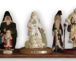 505 - Collection of Decorative Santa Claus Figures