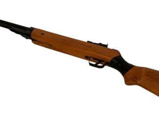 122 - Vtg Cummins Tool Industrial Co. BB Gun (Description): Vintage BB gun manufactured by Cummins Tool Industrial Co. Measures 41 inches in length. Used as is electric/electronic/mechanical item. No guarantee all components, untested.