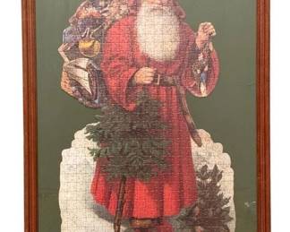 404 - Framed Santa Claus Jigsaw Puzzle 29.25"x20"