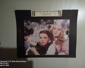 Metal sign