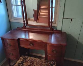 Antique Make Up Desk