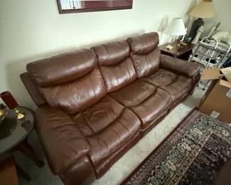 leather couch 