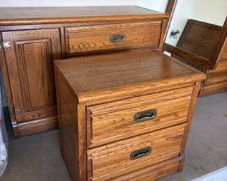 Night stand and dresser. Part of set