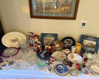 Decorative Glass and China assortment