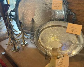 Silver Plated Platters