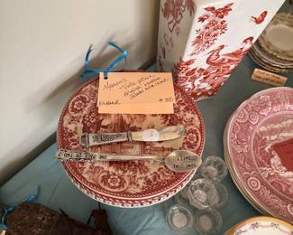 Red Chinoiserie Patterns