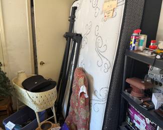 Full Size Mattress, Box Spring and Frame