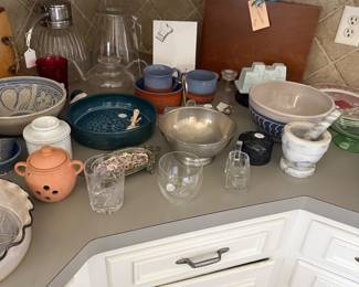 Assorted Dishes and Kitchen Essentials