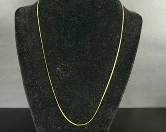 14K Yellow Gold Necklace, 2.17g