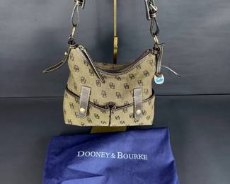 Dooney Bourke Signature Shoulder Bag with Dust Bag