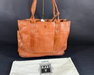 Frye Leather Tote Bag with Dust Bag
