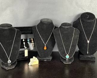 49.52g Sterling Silver 925 Jewelry Necklaces, Bracelets Ring