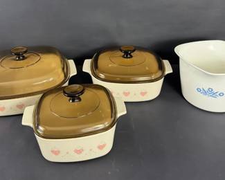 Corning Ware Spice of Life Casserole Set 2Qt Sauce Maker