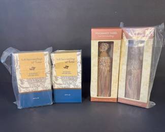 Soft Surroundings Home Fragrance Tassels Diffuser Refills New in Box Set