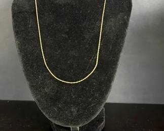 10K Gold Necklace 14K Gold Cutout Band Ring