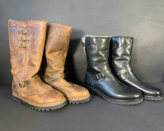 Cole Haan Terra Australis Leather Winter Boots Womens Sizes 8.5 8B
