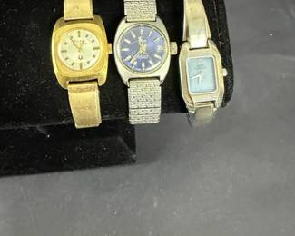 Vintage Bulova, Titus Anne Klein II Ladies Watch Collection