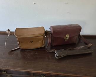 Vintage Nikon Camera Outfit with Cases, Flashbulbs Accessories