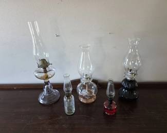 Oil Lamps Miniature Lamp Collection