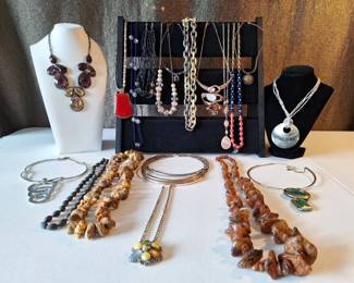 Necklace Collection with Statement, Pendant Beaded Styles