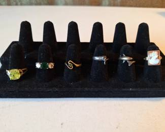 05 Gold Sterling Silver Ring Collection