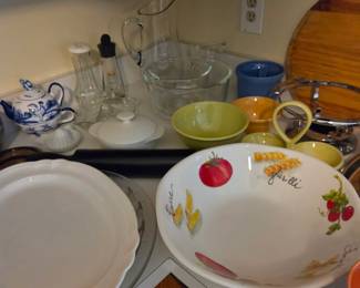 Vintage dishes