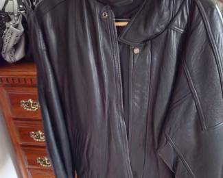 Leather jacket